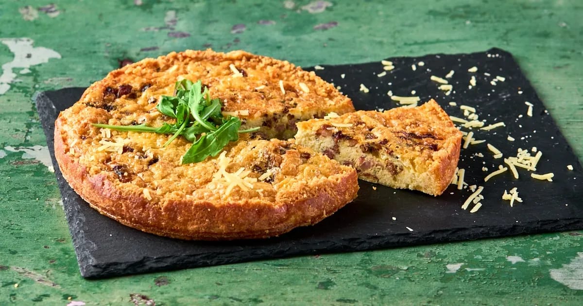 Carnivoor quiche Lorraine