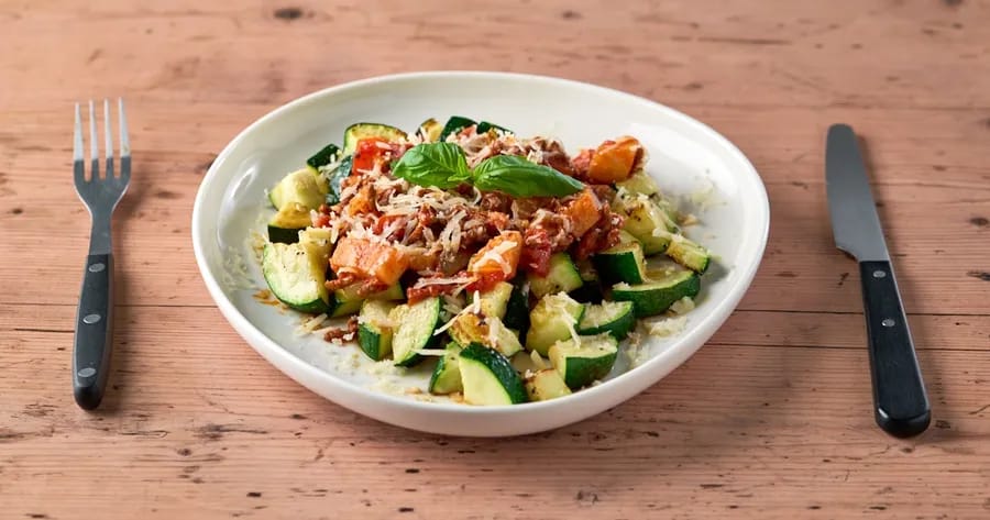 Courgette Bolognese