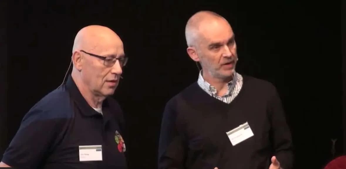 Hanno Pijl en Wim Tilburgs