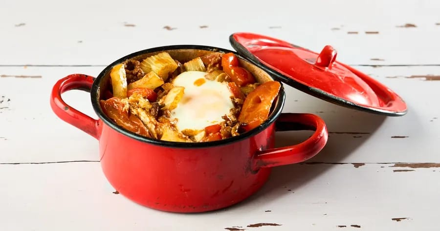 Shakshuka met rundergehakt
